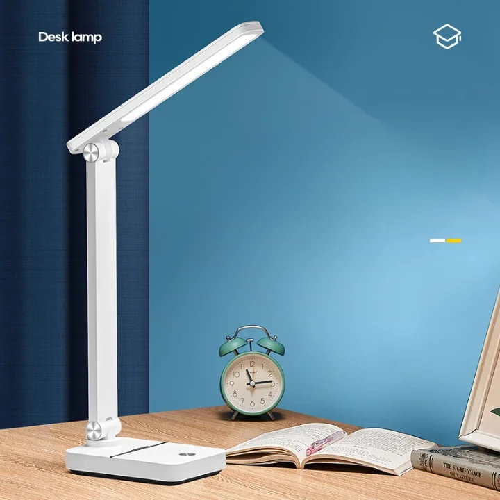 LED Dormitory Lighting Eye Protection Desktop Rechargeable Small Desk Lamps