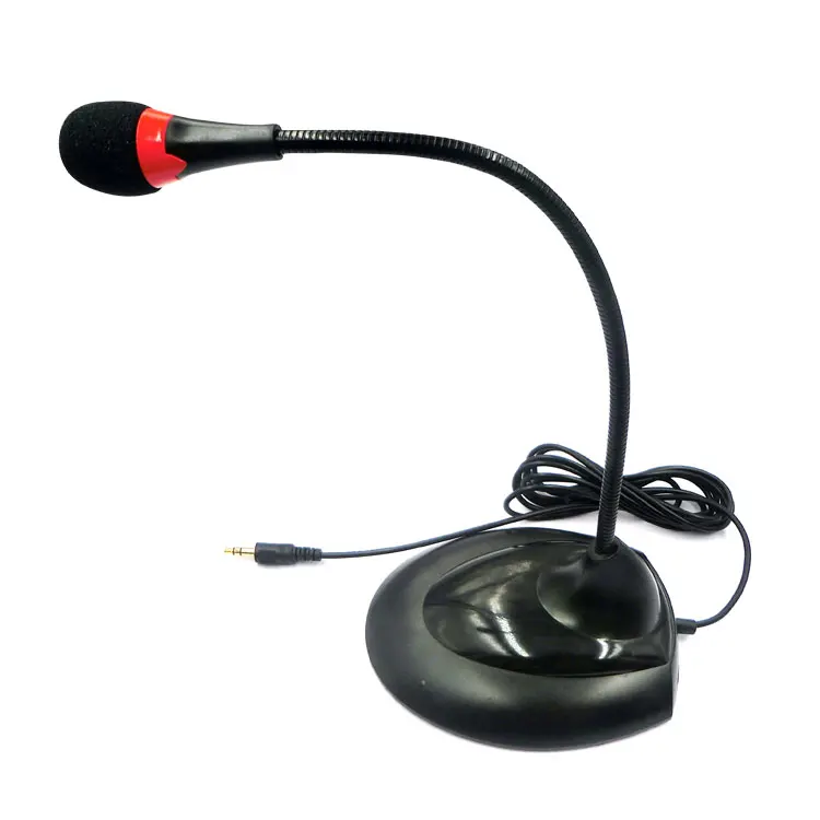 Professional Table Gooseneck Microphone Desktop Computer Mic for Conference Gaming