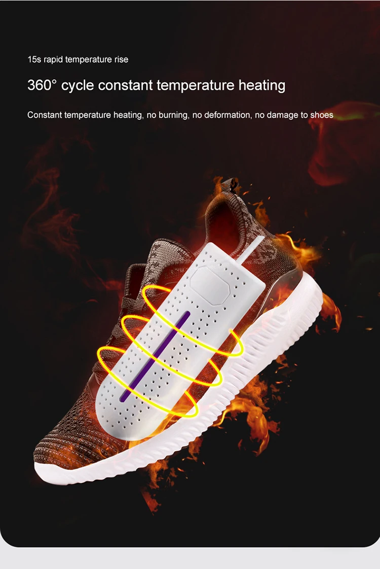 Shoe Dryer And Deodorizer With Timer Shoes Boots Socks Dryer Warmer