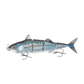 Cheery Mackerel Bait Multi-Joint Swimming Bass Lure Slow Sinking Hard Tackle Fishing Lures – Hard Lure – view 4