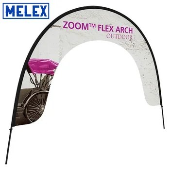MELEX Outdoor Race Gate Banner Flag Easy Set Up Racing Air Drone Flags Advertising Display Arch Archway banner gate