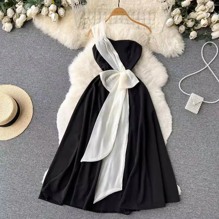 【新品・未開封】Kite ribbon set dress ANDMARY】Kite ribbon set dress