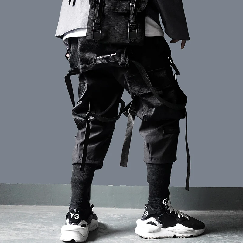 Baggy Jeans Y3 Harajuku Men Harajuku Streetwear Tactics Pants