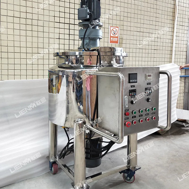 Customized Stainless Steel Mixing Tank 500l Mixing Tanks with Agitator Detergent Making Machine Perfume Mixing Machine