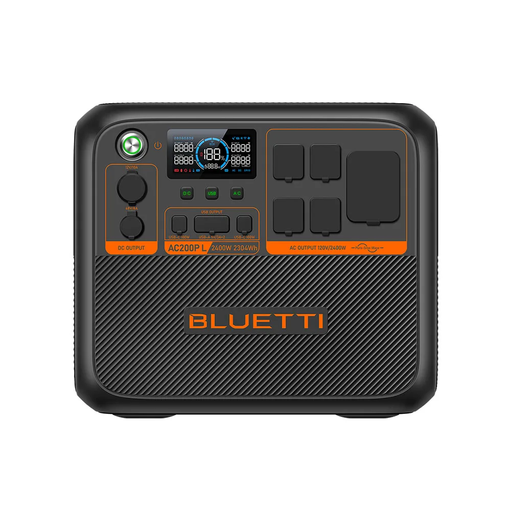 Bluetti Solar Power Electricity Generation Portable Solar Energy System 3 Dc Output Solar Ac Power Bank Station