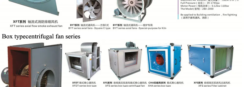 Centrifugal Fan, Aluminum, Axial - detail 32