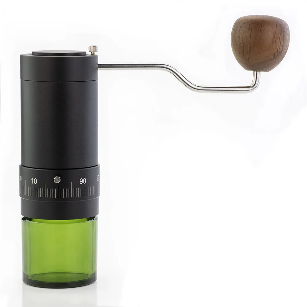 Manual Coffee Bean Grinder without central axis Adjustable Settings Burr Grinder Coffee Bean Mill for Kitchen Travel and Camping