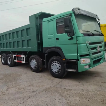 Sinotruk HOWO 8*4 Construction Equipment Mini Used Dump Truck