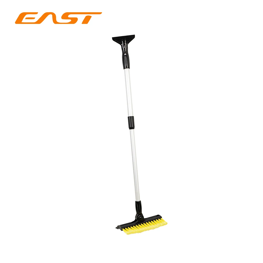 Складная щетка для очистки автомобиля от снега с алюминиевой