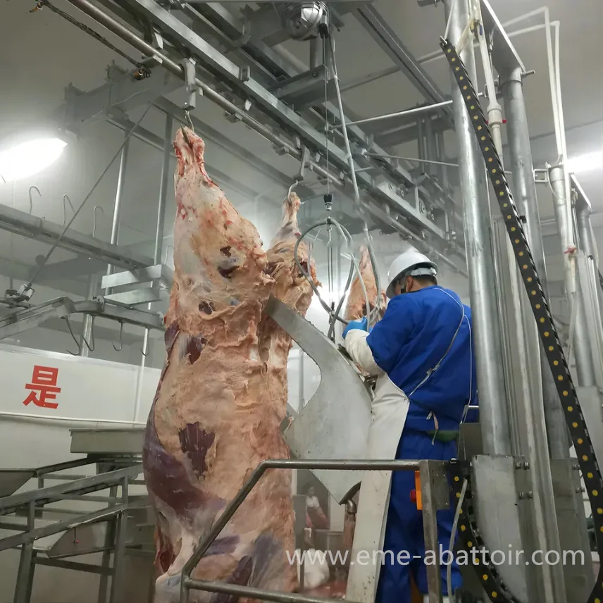 Turnkey Automatic Stainless Steel Customized Cattle Meat Processing Slaughter Plants & Mobile Line Machine for Sheep Goat