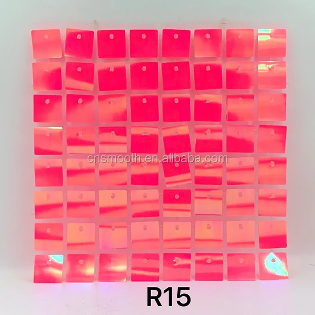 Rose Gold Party 3d Shimmer Wall Backdrop Decor Sequins Panel for Outdoor