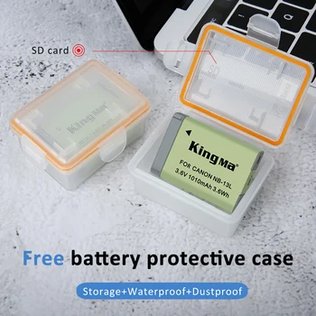 KingMa Rechargeable Li-ion Battery NB-13L NB 13L Camera Battery for Canon NB-13L detail image
