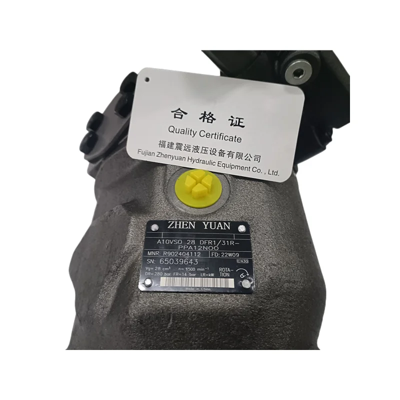 Long Service Life ZHENYUAN A10VSO28DR/31R-PPA12N00 R910903163 Hydraulic Piston Pump and Parts