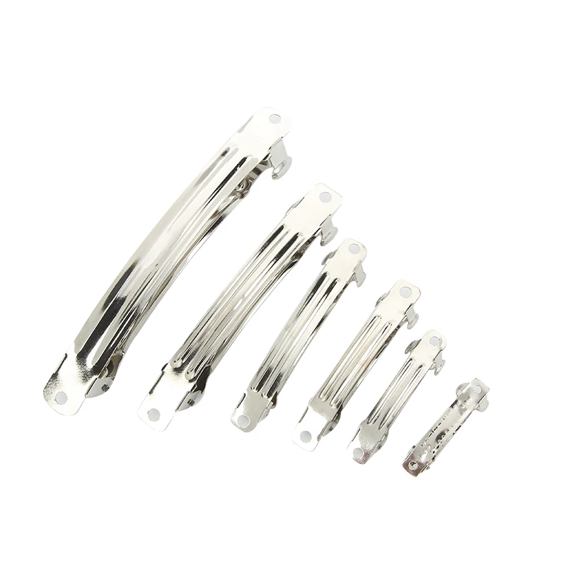 10pcs/bag Metal Spring Hair Clip Base Hair Clips Setting Blank Supplies For  Jewelry Making Findings Diy Hairpins Accessories - Buy Hairpins Accessories, Clips For Jewelry Making,Metal Spring Hair Clip Product on 