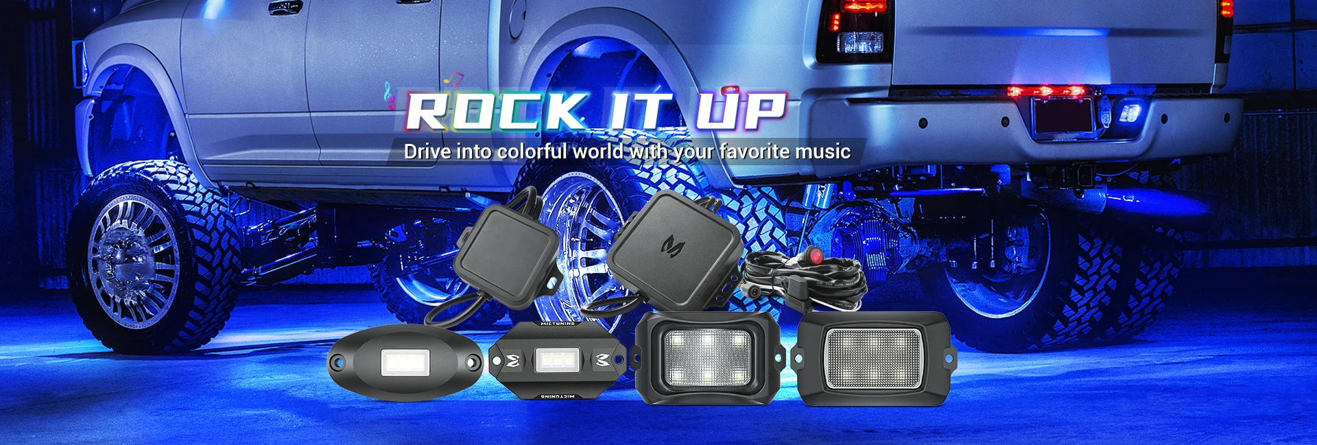 Mictuning 2ndgen App Controller Timing Function 8pods Multicolor Neon