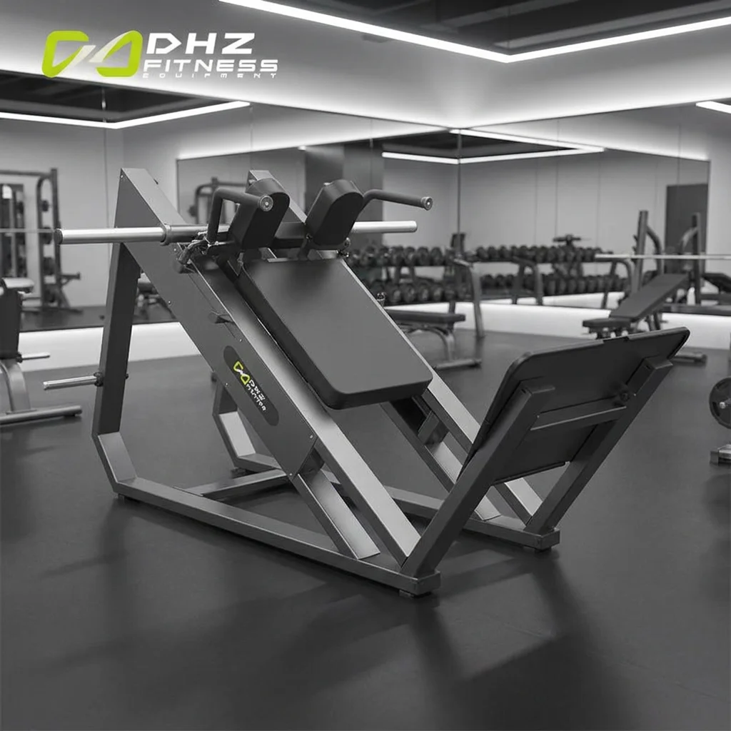 Alibaba.com: DHZ E3057 Hack Squat, Large Loader, Steel, Eco