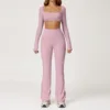Top+Leggings- Pink