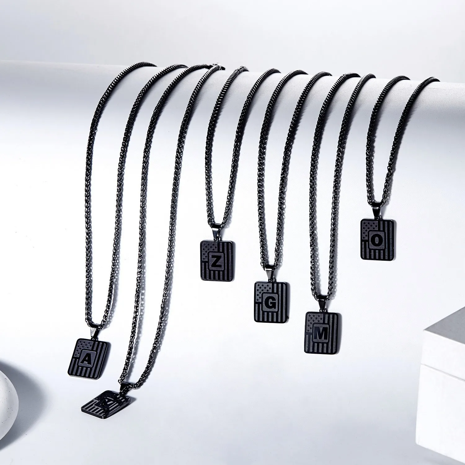 Initial Pendant Necklace