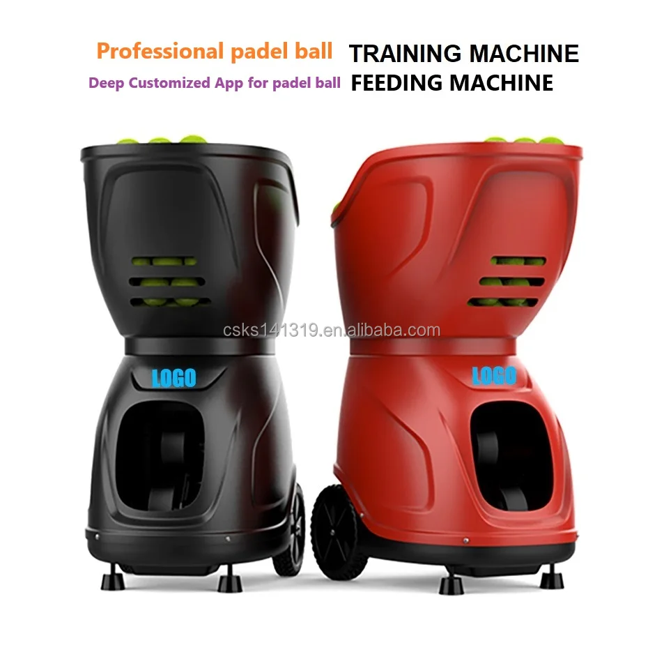 Professional Tennis Padel Ball Feeding Machine Padel Ball Court Training Equipment Padel ball Machine With APP and RC supplier