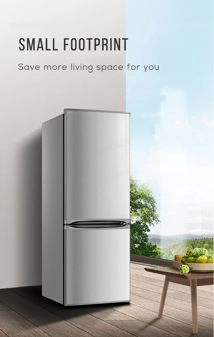 168l Low Power Consumption Highefficiency Household Two Door Double