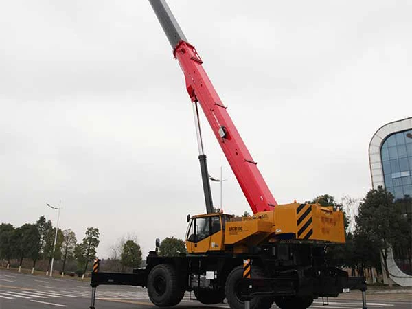 80tons Mobile Crane Small Rough Terrain Crane SRC800T Price