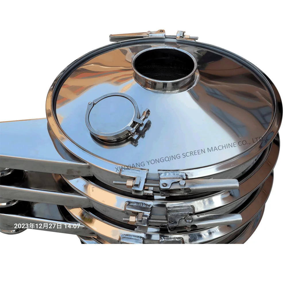Electric Automatic Vibrating Sieve for Bee Pollen Granules Cleaning