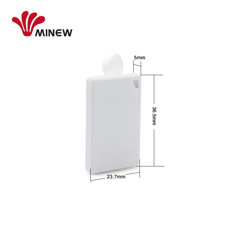 IoT Asset Tracking Device Ble 5.0 Ibeacon Eddystone Sticker Small Bluetooth Thin Tag Ble Beacon With Accelerometer
