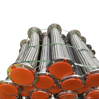 SS304/316 Weather resistant Corrosion resistant flexible stainless steel metal braided hose assembly