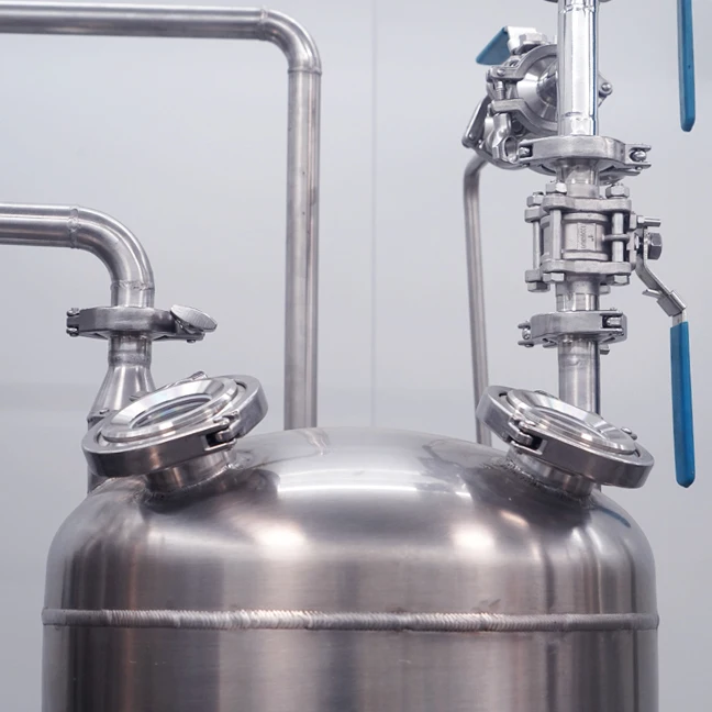 Valuen 50L 100L Crystallizing Isolate Stirring Agitated Filter Reactor Stainless Steel Crystallization Kettle