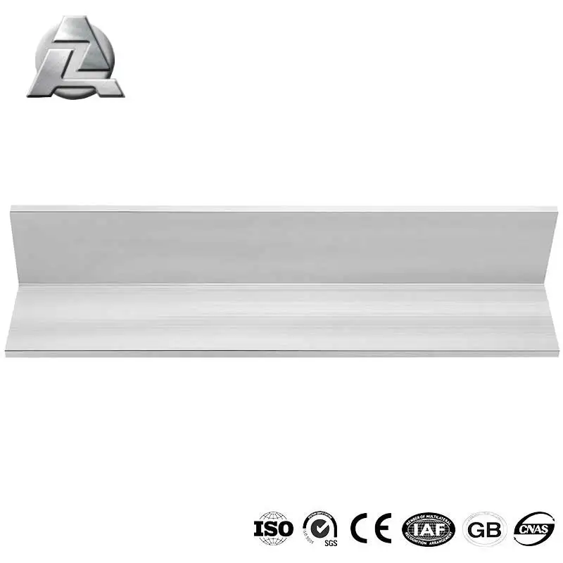 Equal Side 40x40 Aluminum Extrusion Profile 120 Degree l Shape Corner Angles