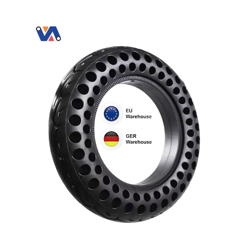 منتجات نيو إيميج - 10 × 2.125 إطار صلب لدراجة شاومي M365 الكهربائية، إطارات بدون أنبوب مقاس 10 بوصة للدراجة النارية، إطارات عجلات صلبة