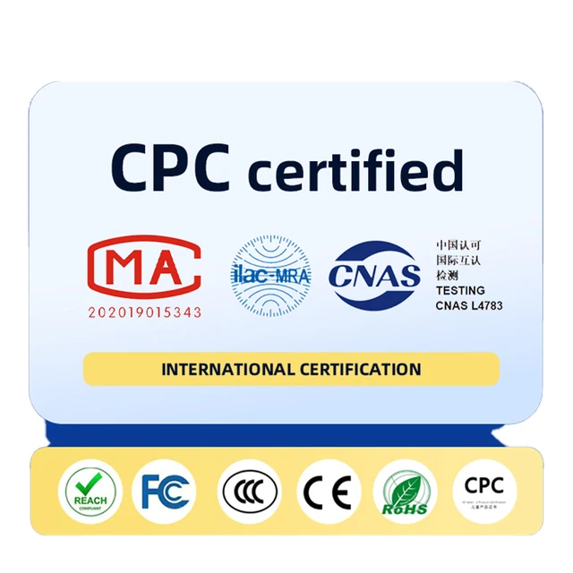 Most Popular Toy Product CPC Certification Serving China, European Union, United States