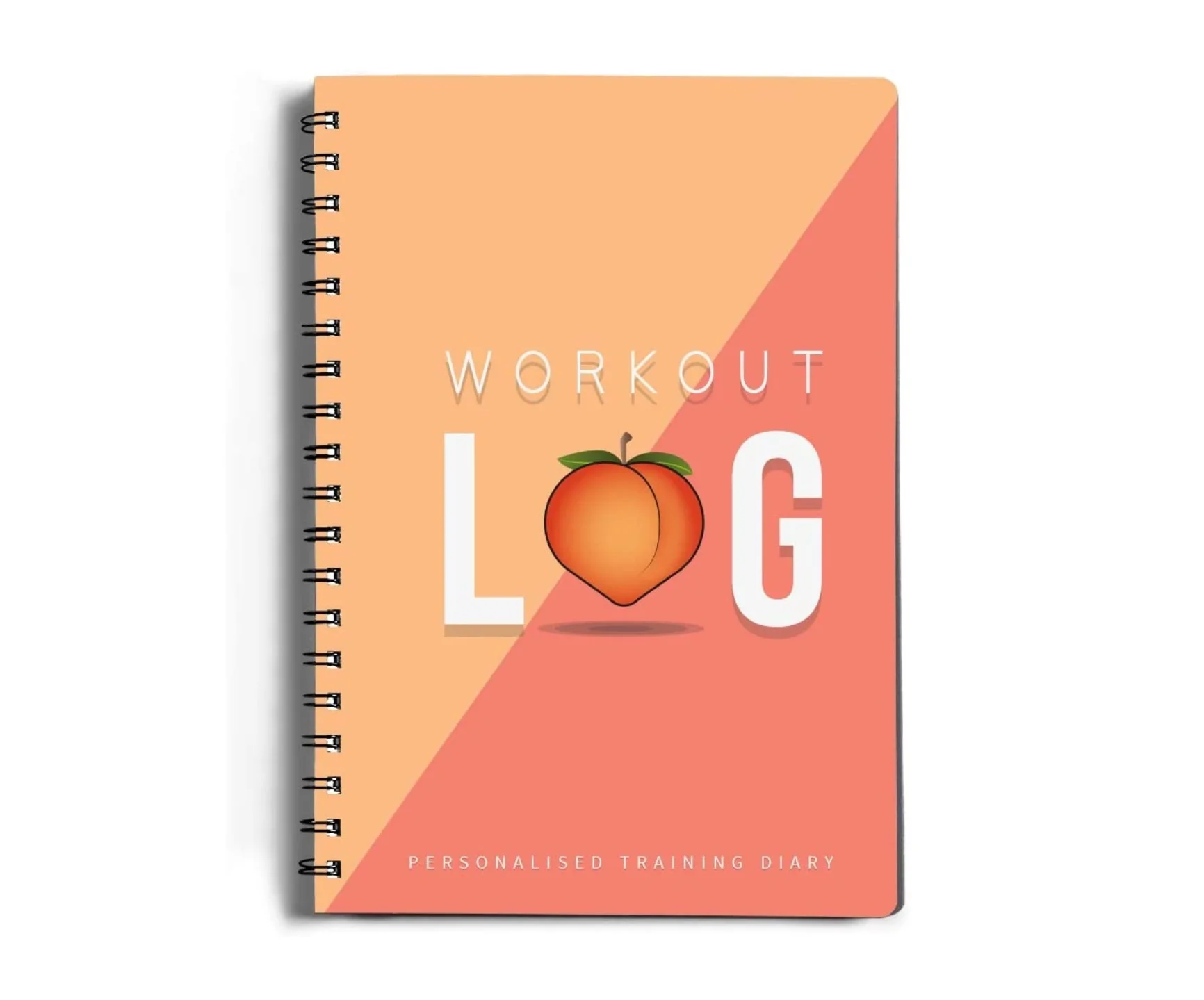 Custom Workout Log Book Journal Printing Fitness Exercise Planner  Spiral Notebook