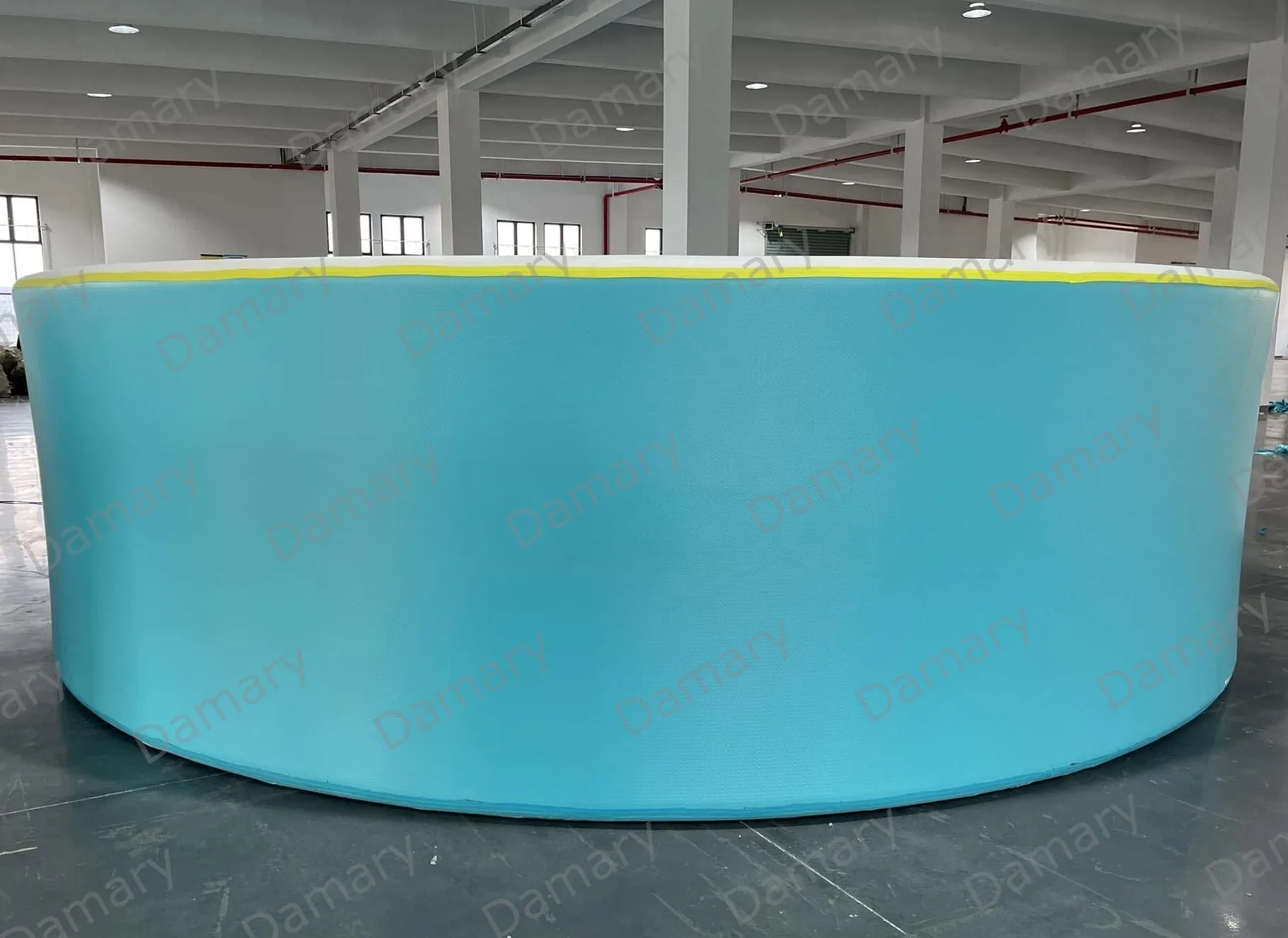 Large Family Size 3-Ring PVC Inflatable Kiddie Pool with Drain Valve for Backyard for Kids & Adults manufacture