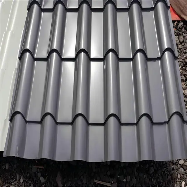 2024 Explosive New Products Bamboo Colorful Roof Sheet PPGI Color Tiles Roofing Plate