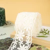 7cm Solid Floral Ribbon 5 Yards [Beige]