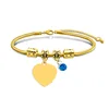 Heart blue diamond gold