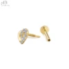 14K Yellow Gold