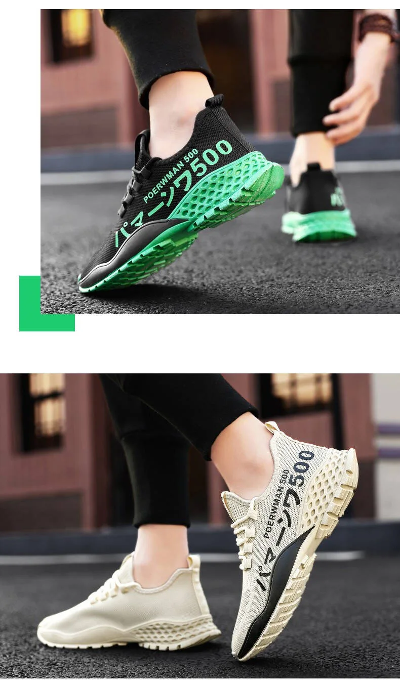 Hot Sale Fashion Men's Casual Shoes Breathable Casual Fashion Sneakers Running Walking Style Shoe for Men
