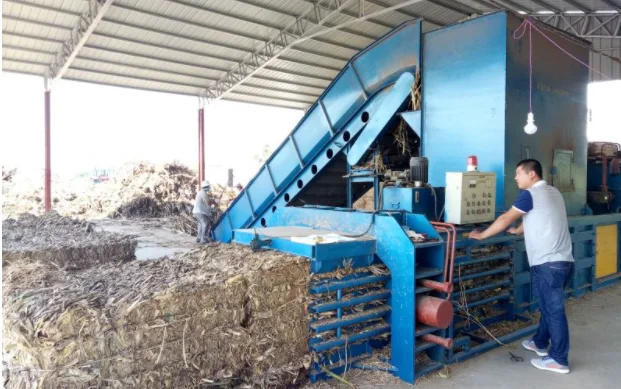JILI Clothing Baler Cutting & Packing Machine Hydraulic Driven Automatic 220V/380V Paper/Plastic/Wood Packaging