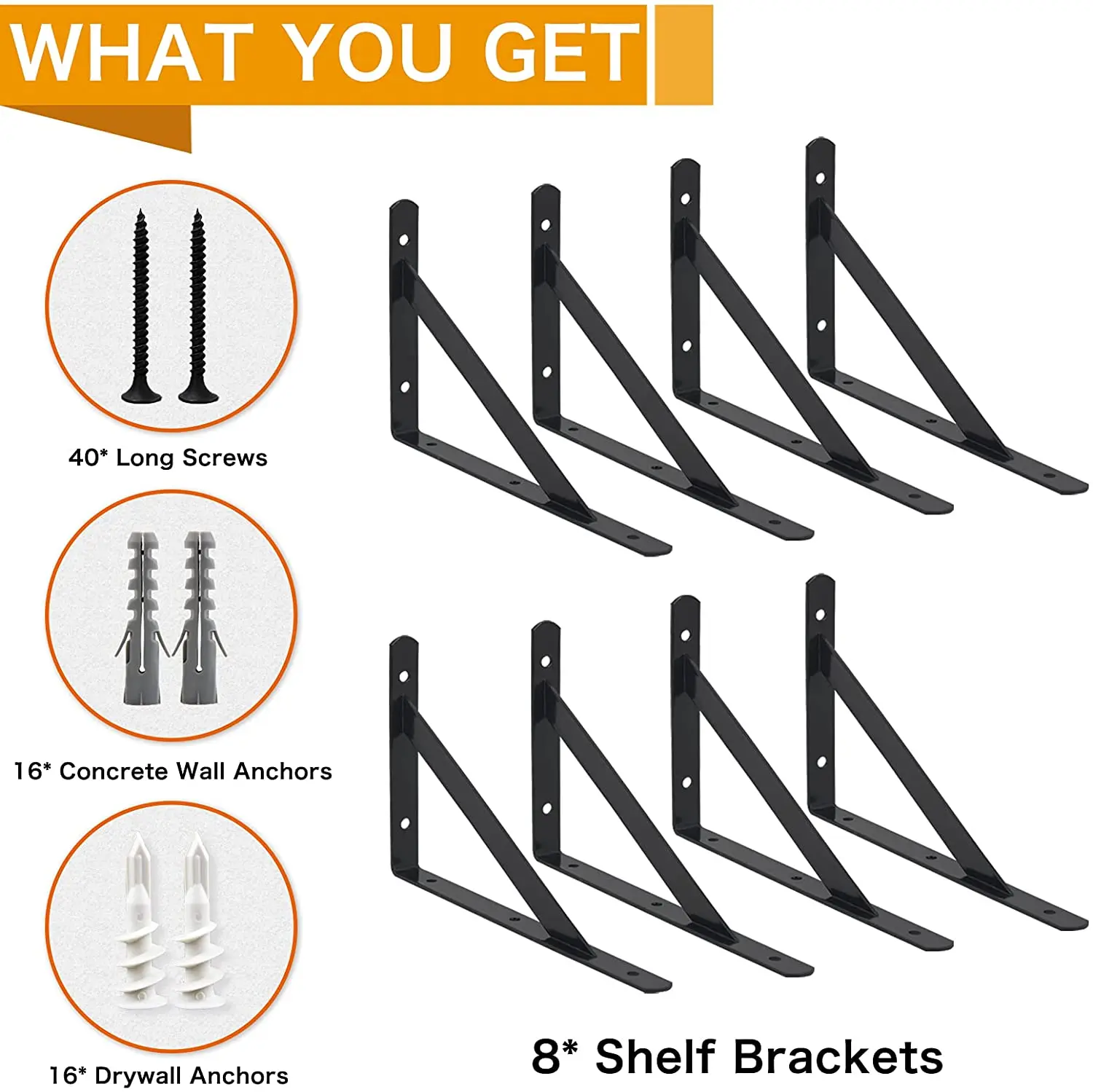 L Shape 150mm Book Shelf Bracket Floating Shelves Brackets Corner Brace Shelf Support Bracket