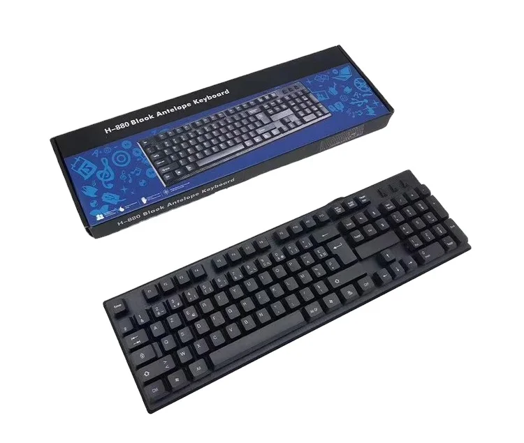 French and Russian Wired Keyboards, Minority Language Keyboards, Spanish Keyboards, Arabic Standard Wired Computer Keyboards