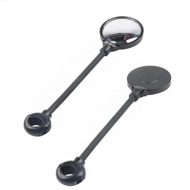 Hose adjustable rearview mirror Electroplated acrylic convex mirror Circumferential angle fine adjustment cycling accessories