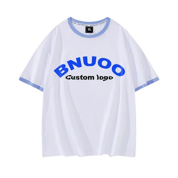 2024 100% pure cotton men's t-shirt custom printed graphic logo t-shirt design sublimation camisole men's t-shirt