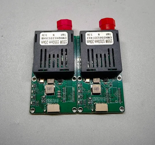 Drone Optical transceiver module SC/FC/LC/ST interface UART/TTL/SBUS to fiber optical module terminal equipment
