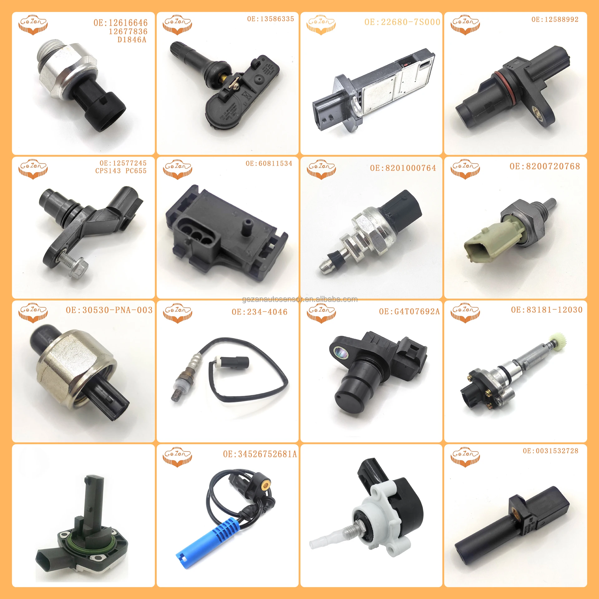 あーる　B-ES-02 とB-ES-01 Made in China Abs Wheel Speed Sensor Jp114016Ab Jp1-14016-Ab