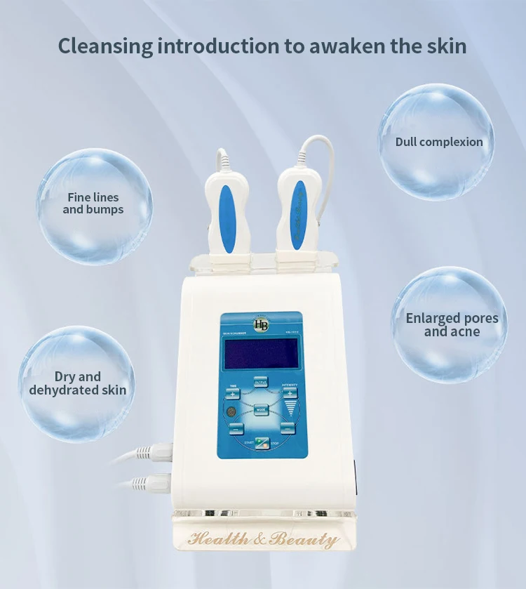 Beauty Personal Care Equipment Pore Cleaning Blackhead Removal Exfoliating Face Scrubber Electric Machine