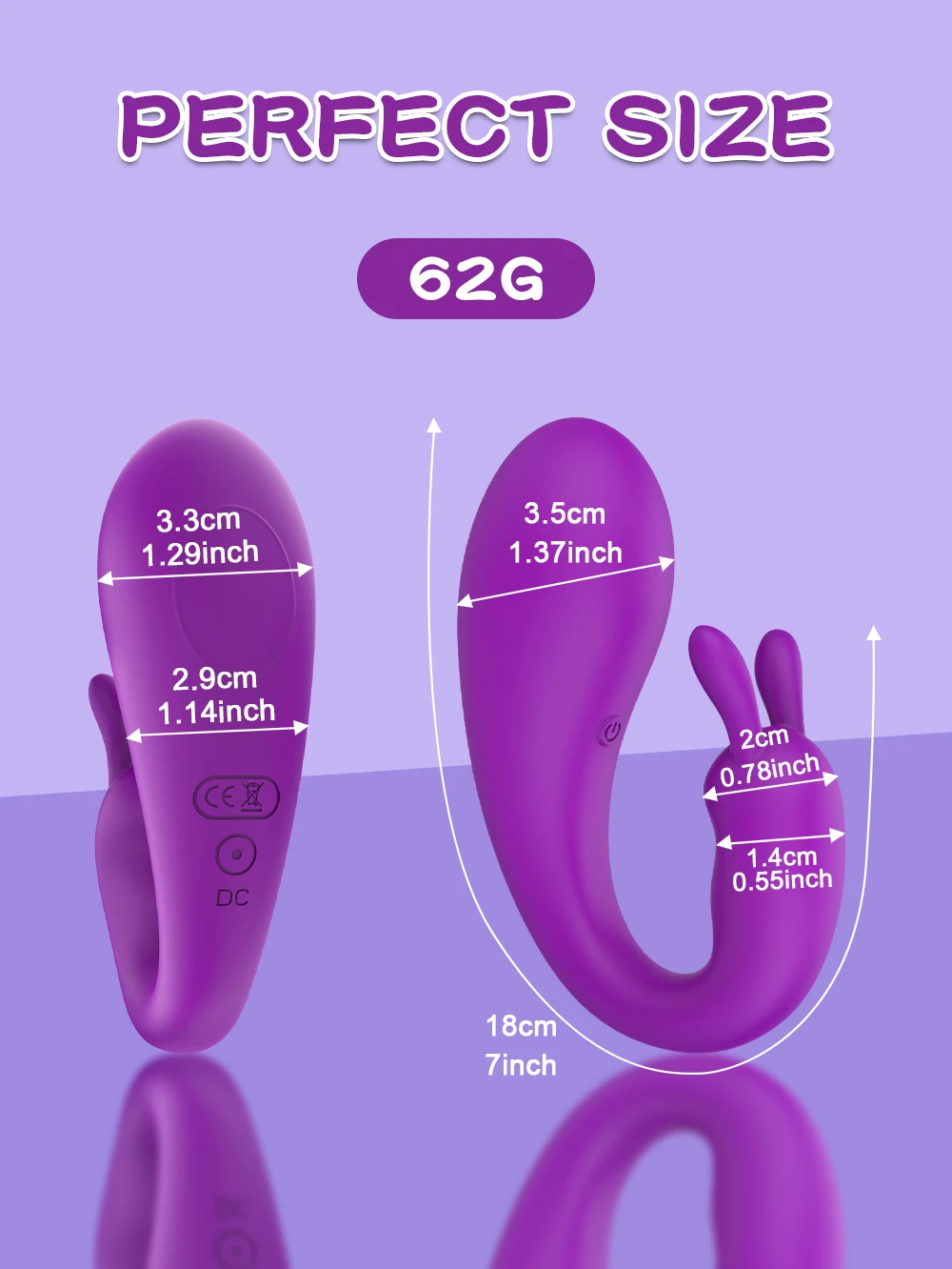 Long Distance Remote Control Usb Powered Rabbit And Clitoral Vibrators