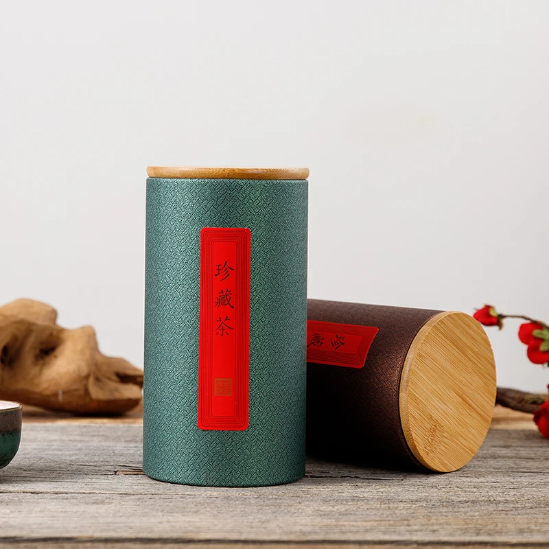 Star Packaging Biodegradable Cardboard Plant Kraft Paper Glass Dropper Bottle Black Green Tea Tube Packing