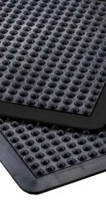 Heavy Duty Anti Fatigue Floor Mats Rubber Industrial Antistatic Interlock Non-Slip Conductive Rubber Mat manufacture